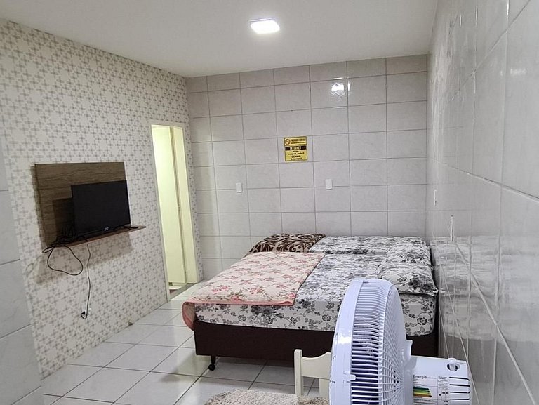 Loft no Centro com Cozinha Compacta, Netflix e Ar