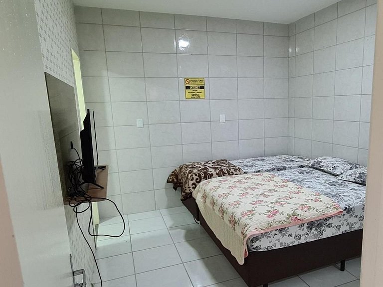 Loft no Centro com Cozinha Compacta, Netflix e Ar