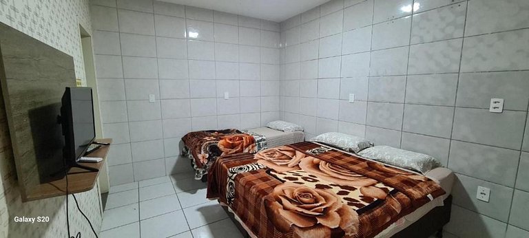 Loft no Centro com Cozinha Compacta, Netflix e Ar