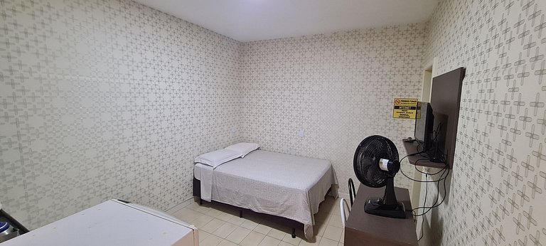 Loft no Centro com Cozinha Compacta, Netflix e Ar