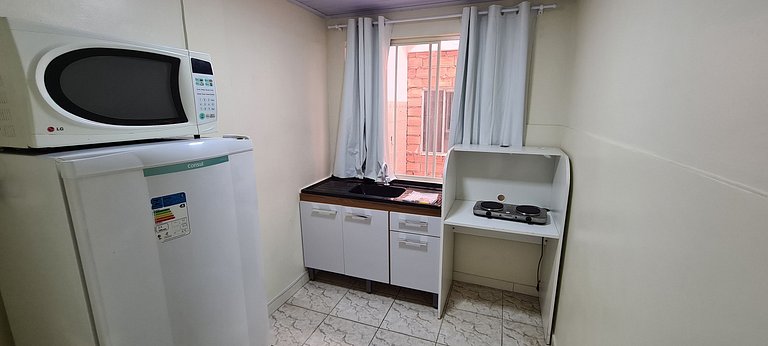Loft privativo no Centro com Ar Cond. Cozinha, Netflix, etc.